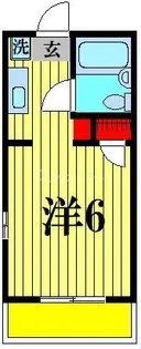 ハイツコスモス【3階】の間取り