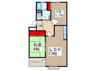 サウス・サウザンド北浦和【1階】の間取り