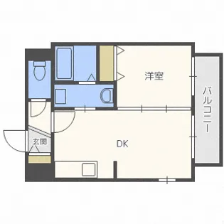 PRIME URBAN北11条【3階】の間取り