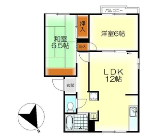 本庄ハイツ 本庄レジデンスII【2階】の間取り