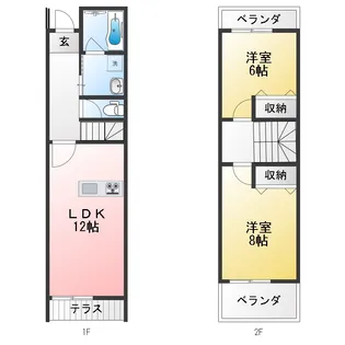 仮称)細井アパートメントの間取り