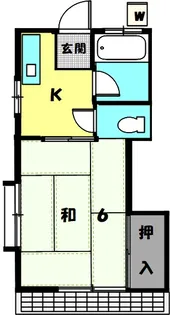 クオリティー6【1階】の間取り