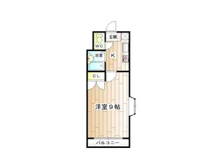 ギャラン中原【3階】の間取り
