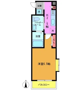 エミナス【4階】の間取り