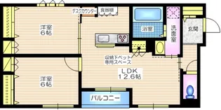 Yuzu Line【2階】の間取り