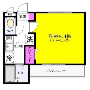 パストラル【2階】の間取り
