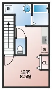 チェリードーレ【2階】の間取り