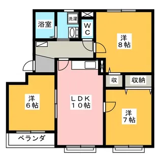 supreme MATSUNO【2階】の間取り