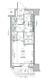 クレヴィスタ北綾瀬【6階】の間取り