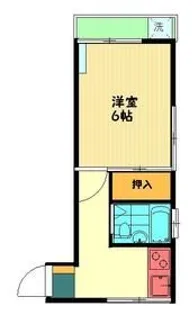 北原ハイツ【2階】の間取り