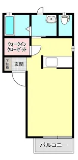 龍舎IIB【2階】の間取り