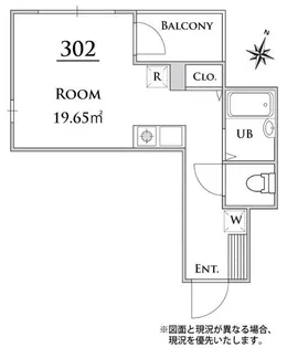 レジデンス本駒込【3階】の間取り