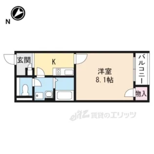 レオネクストセヴェル【1階】の間取り