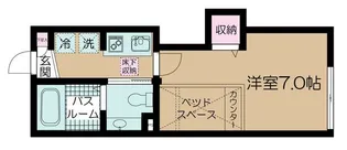 ラフィネ板橋本町【1階】の間取り