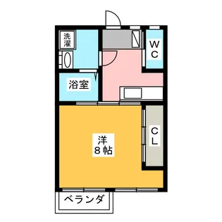 スタスィオン一社【3階】の間取り