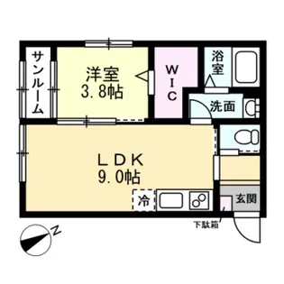 G-arrows寿【1階】の間取り