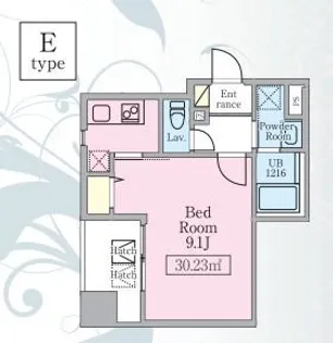 アビタシオン創【6階】の間取り