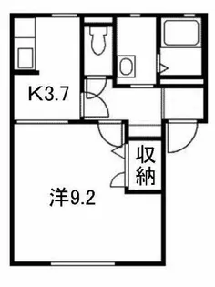 プレミールD【1階】の間取り
