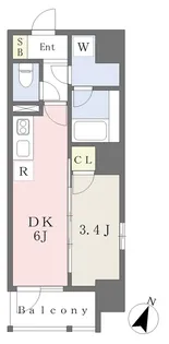 IPSE 千代田神保町【5階】の間取り