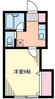 ヤマダハイツ【2階】の間取り