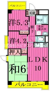 INSURANCE(インシュランス)BLDG.(ビルディング)V(フ【4階】の間取り
