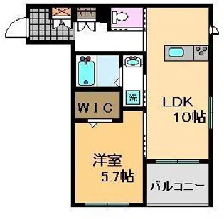 Midgar壱番館【3階】の間取り
