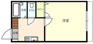メープルコートうらら【2階】の間取り