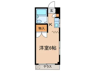 けやきハイツ【1階】の間取り