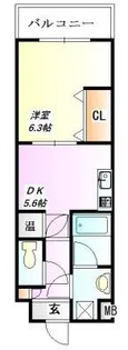 トミールコート【4階】の間取り