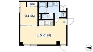 八木ビル【3階】の間取り
