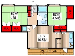 ギャラリ-ハウスの間取り