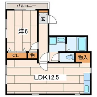 石山ビル【2階】の間取り