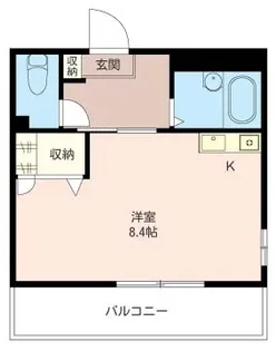 ビエナグランデ港南【3階】の間取り
