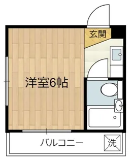 カスティル松葉【3階】の間取り