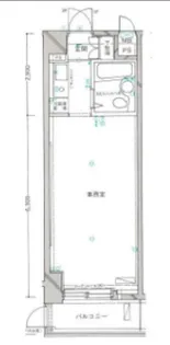 ホーユウパレス根岸II【2階】の間取り