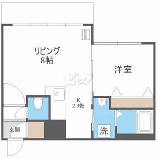 アジュールコートN5【3階】の間取り