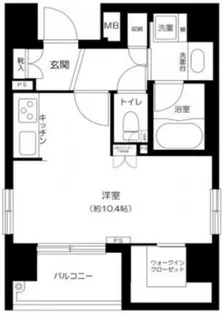 レヴィーナ東京八重洲通り【7階】の間取り
