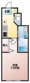 イニシアティブ小松島A棟【1階】の間取り