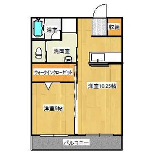 レイクヒルズ【1階】の間取り