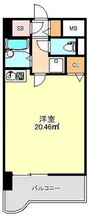 プランドールマサキ【7階】の間取り