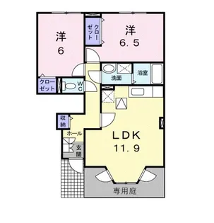 フォーラム2【1階】の間取り
