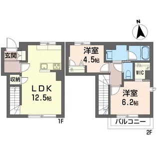 フラワーハイツの間取り
