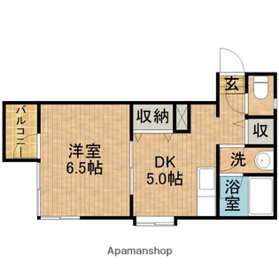 半田ビレッジ9号棟【2階】の間取り