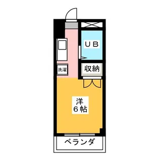 スズキマンション【2階】の間取り