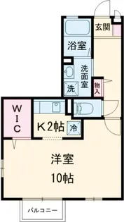 グリーンハイツ西之町【1階】の間取り