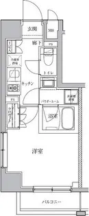 ル・サレーヴ【4階】の間取り