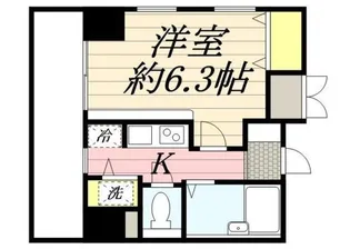 HF南麻布レジデンス【5階】の間取り