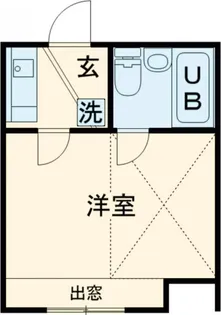 ベルローズ狛江【2階】の間取り