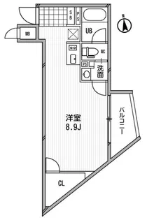 アーデン芝公園【2階】の間取り