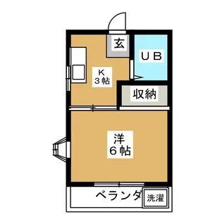 豊コーポ【1階】の間取り